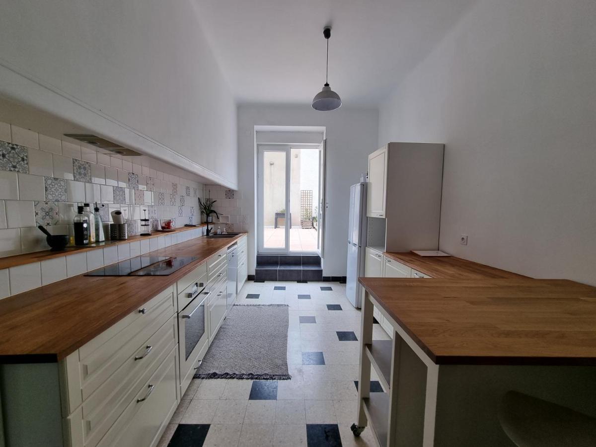 T4- Terrasse 50M², Garage, Centre-Ville Narbonne Luaran gambar